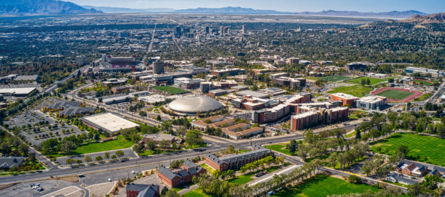 Utah is home to many universities, such as the University of Utah